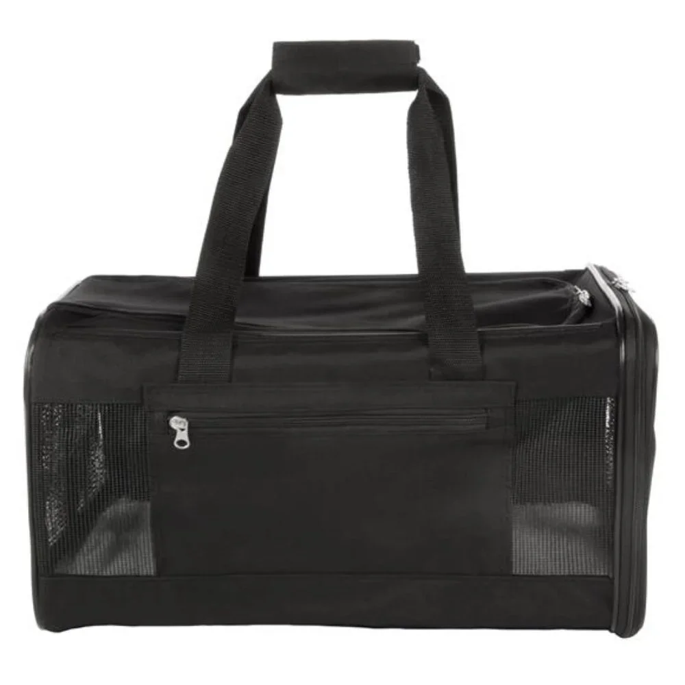 Easy Explorer Medium Guaranteed On-Board Travel Pet Carrier, Black